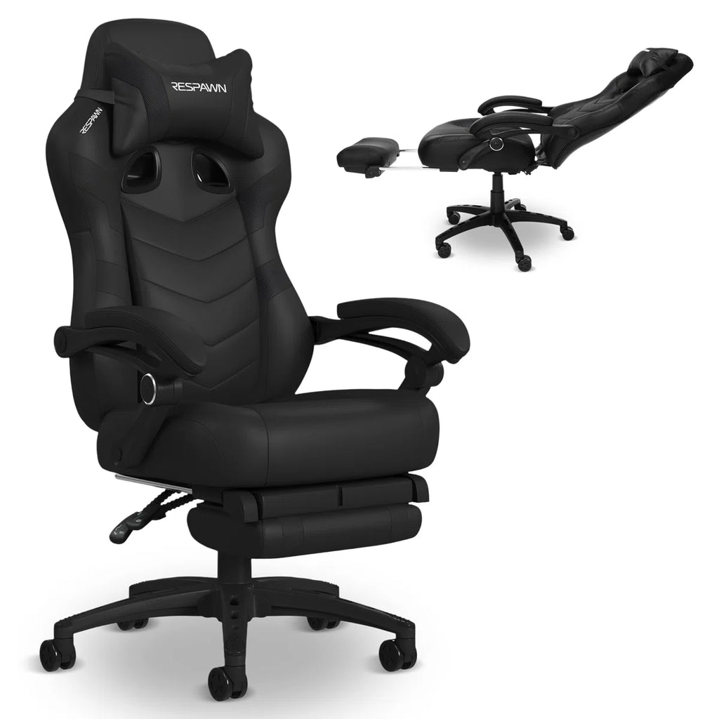 110 Pro Ergonomic Gaming Chair with Footrest for Adults