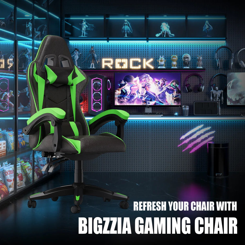 Stephen Adjustable Reclining Ergonomic Swiveling PC & Racing Game Chair